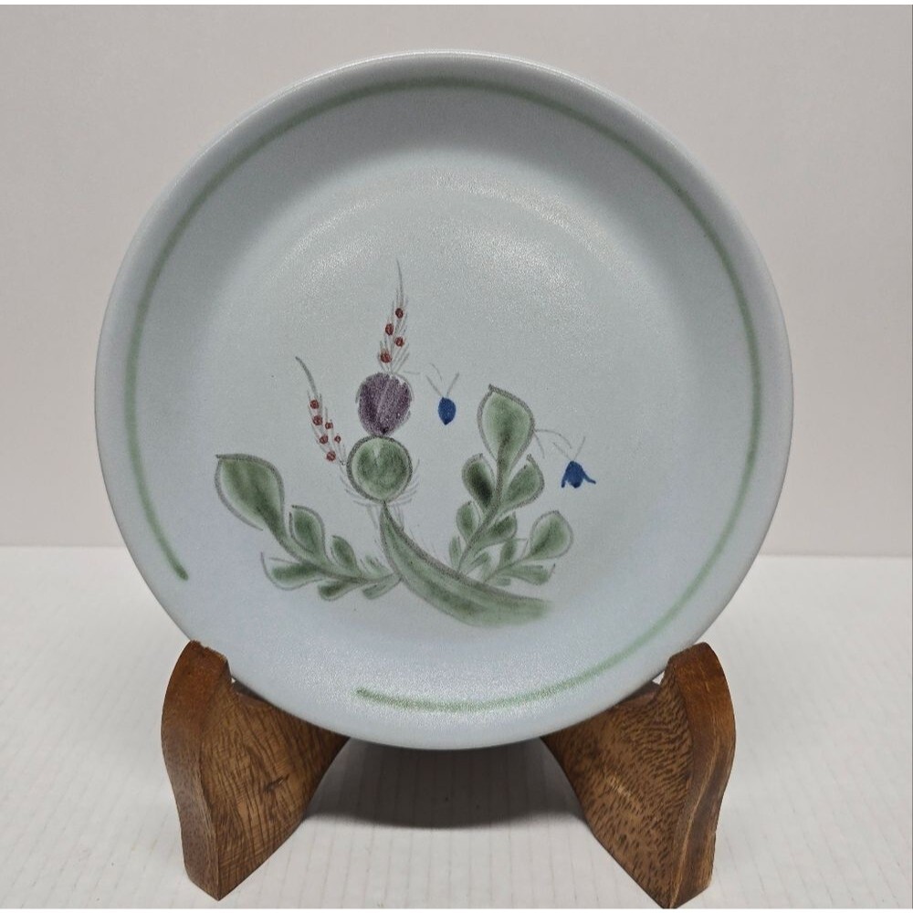 Buchan Portobello 8 1/2" Salad Plate Stoneware Thistleware Made in Scotland #289 - Picture 2 of 8